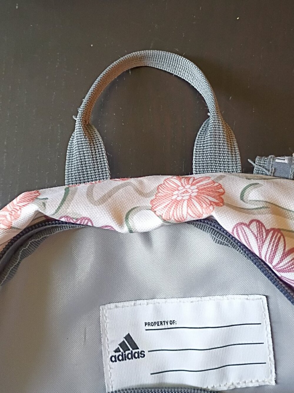 adidas Excel 6 Backpack Seed Camo Floral White / Wonder Clay / Onix Grey - Picture 15 of 15